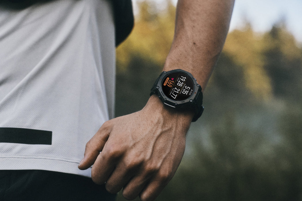 EAN 6972596109280 - Amazfit T-Rex 3 Pro 3,81 cm (1.5") AMOLED 48 mm Digital 480 x 480 Pixeles Pantalla táctil Negro Wifi GPS  imagen 10