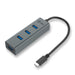 EAN 8595611702266 - i-tec Metal C31HUBMETAL403 hub de interfaz USB 3.2 Gen 1 (3.1 Gen 1) Type-C 5000 Mbit/s Gris imagen 1