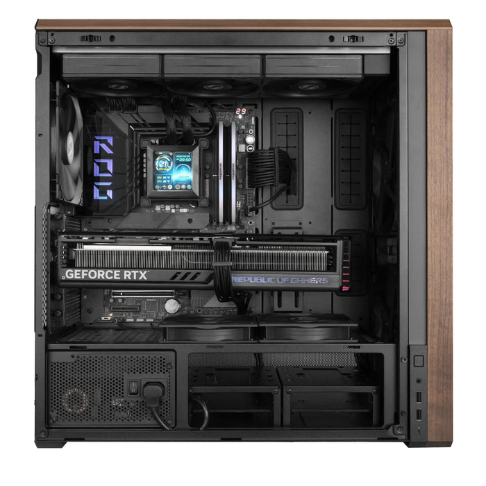 EAN 4718466015853 - Lian Li Lancool LAN217X carcasa de ordenador Midi Tower Negro, Madera imagen 17