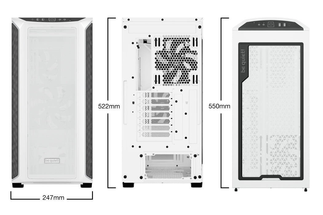 EAN 4260052190623 - be quiet! Shadow Base 800 DX White Midi Tower Blanco imagen 2