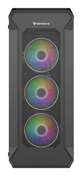 EAN 5901969420890 - GENESIS Irid 505 ARGB Midi Tower Negro, Transparente imagen 1