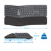 EAN 8052101434439 - Ewent EW3290 teclado Universal RF inalámbrica + USB QWERTY Español Negro, Gris imagen 3