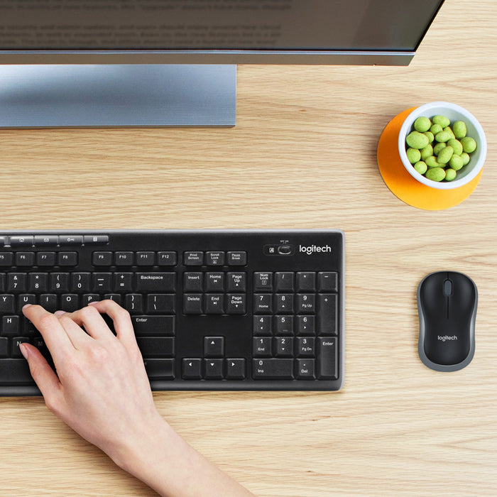 EAN 5099206039407 - Logitech 920-004534 teclado Ratón incluido Universal RF inalámbrico QWERTZ Suizo Negro imagen 2