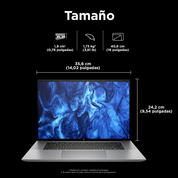EAN 0198828508461 - HP ZBook Studio G11 Intel Core Ultra 9 185H Estación de trabajo móvil 40,6 cm (16") WUXGA 32 GB DDR5-SDRA imagen 5