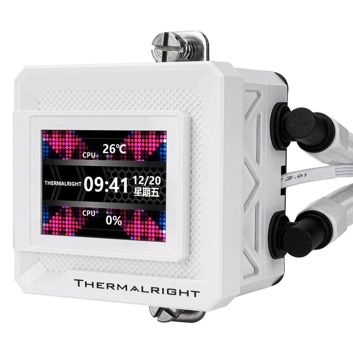 K Kit Watercooling Aio Thermalright Frozen Warframe Se V2 Rgb - 360mm (Blanc)