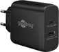 EAN 4040849654091 - Goobay 65409 cargador de dispositivo móvil Teléfono móvil, Portátil Negro Corriente alterna Interior imagen 1