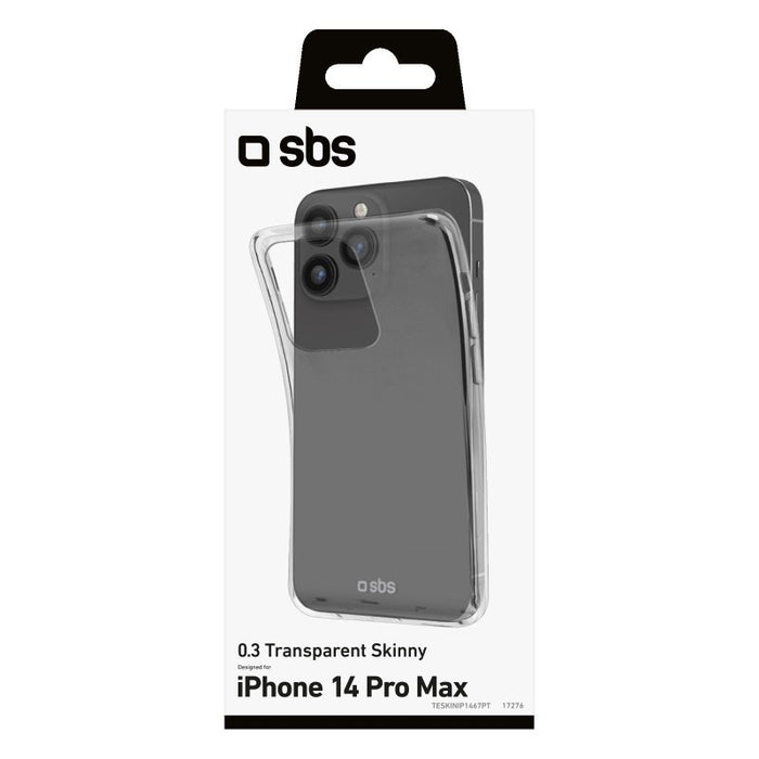 EAN 8018417417276 - SBS TESKINIP1467PT funda para teléfono móvil 17 cm (6.7") Transparente imagen 2