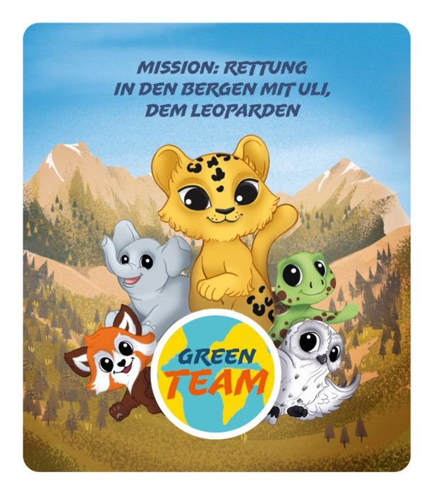 Tonies Green Team: Rettung I. D. Bergen M. Uli D. Leopard