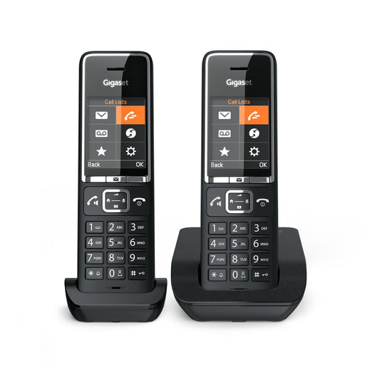EAN 4250366866352 - Gigaset COMFORT 550 duo Teléfono analógico Identificador de llamadas Negro imagen 1