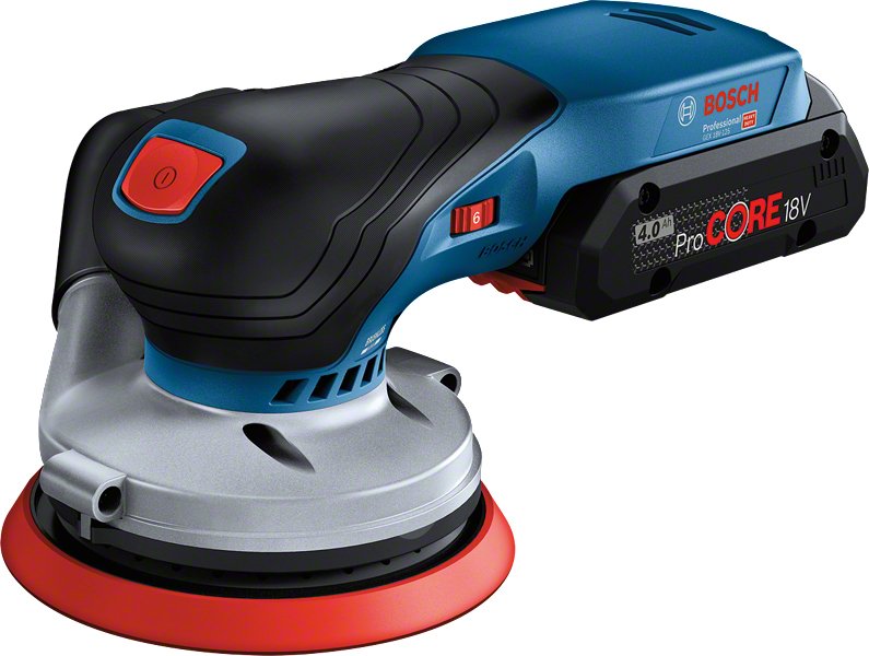 EAN 4053423257533 - Bosch 0 615 A50 04H lijadora portátil Lijadora rotorbital 10000 RPM Negro, Azul imagen 1