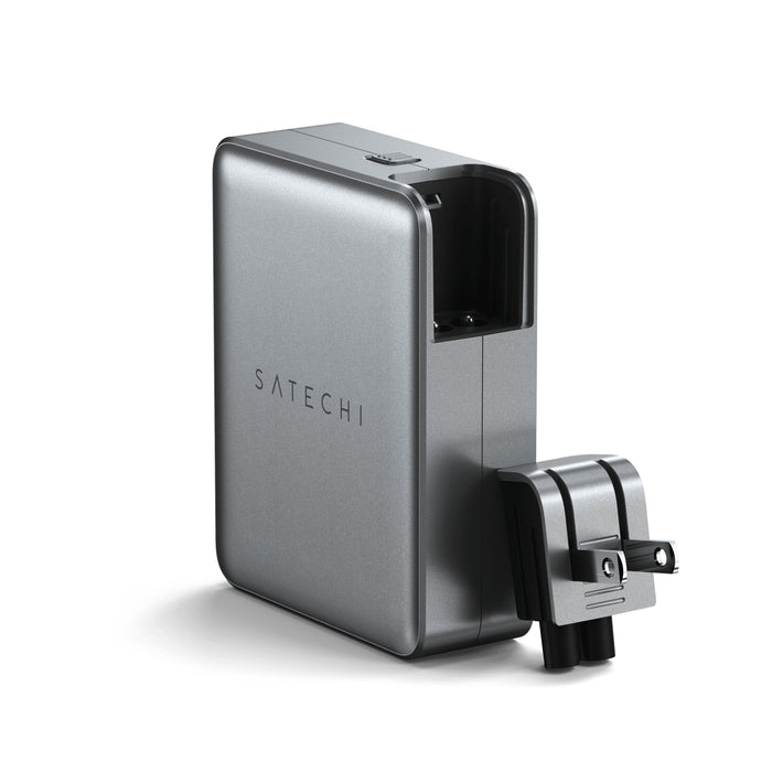 Satechi St-W145gtm Cargador De Dispositivo Móvil Universal Plata Corriente Alterna Carga Rápida Interior