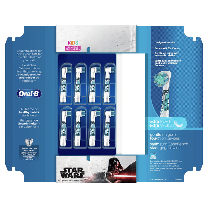 EAN 4210201395249 - Oral-B Kids 81748450 cepillo de cabello 8 pieza(s) Multicolor imagen 1
