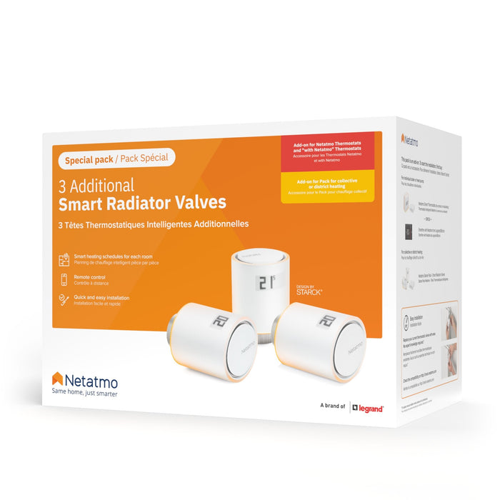 Netatmo Zestaw 3 X Valves