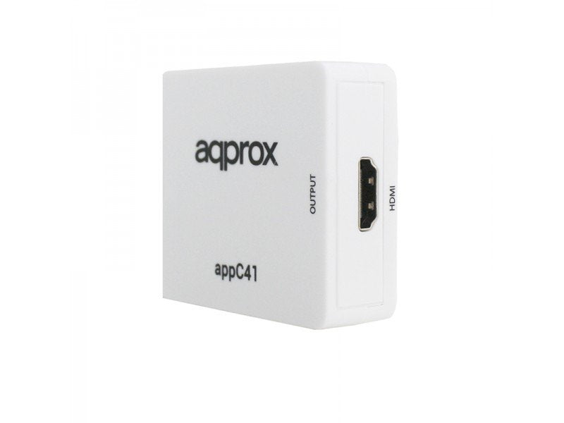 EAN 8435099525400 - Approx APPC41 adaptador de cable de vídeo RCA HDMI tipo A (Estándar) Blanco imagen 3