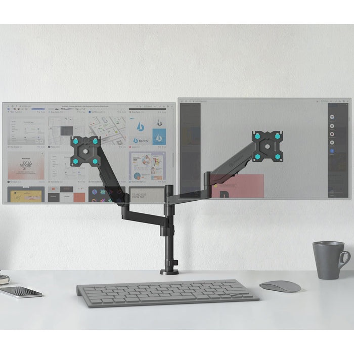 EAN 4603728441566 - ONKRON G140-B soporte para monitor 81,3 cm (32") Escritorio Negro imagen 4