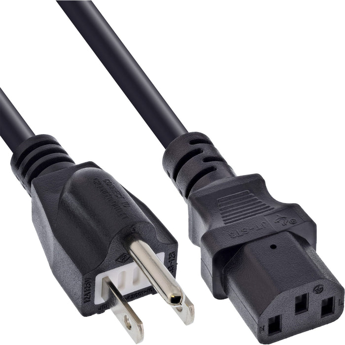 Inline® Power Cable, Japan Plug A Iec, Negro, 5m
