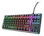 EAN 8713439258868 - Trust GXT 833 Thado TKL teclado Juego USB QWERTY Inglés de EE. UU. Negro imagen 1