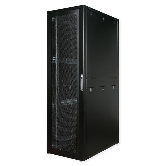 Roline 19-Zoll Serverschrank Pro 42 He, 600x1000 Bxt Schwarz