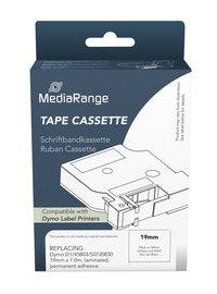 Mediarange Cinta Para Etiquetadora. Komp. Dymo 19mmx7m Sw/Ws
