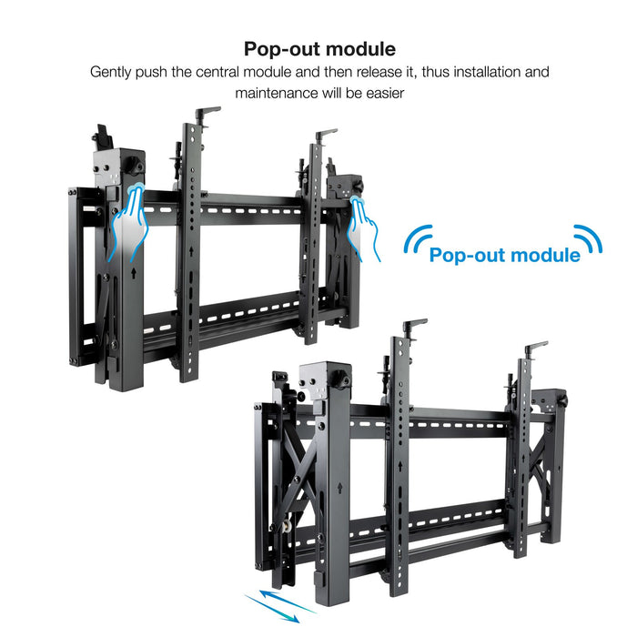 EAN 8433281013063 - TooQ TQVW5470T soporte para pantalla de señalización 177,8 cm (70") imagen 4