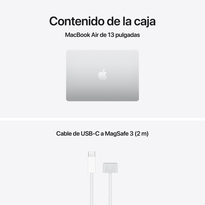 Apple Macbook Air 13,6' M5 10-Core Cpu 16gb 1tb Ssd 10-Core Gpu Plata