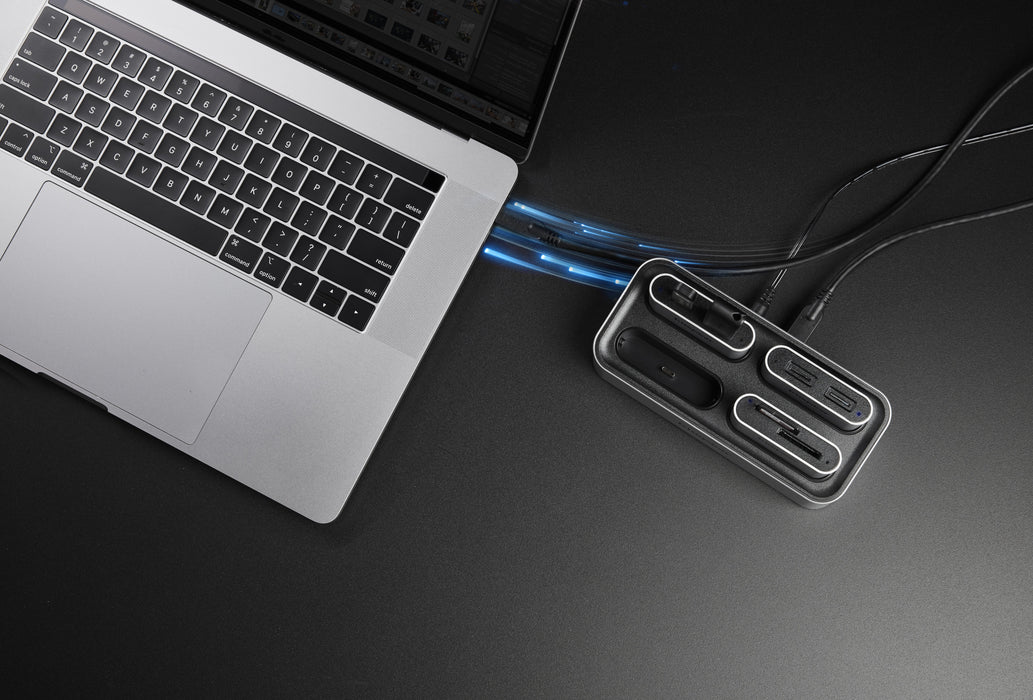 EAN 740617341393 - Kingston Technology WFS-USB hub de interfaz USB 3.2 Gen 1 (3.1 Gen 1) Type-C 5000 Mbit/s Plata imagen 5