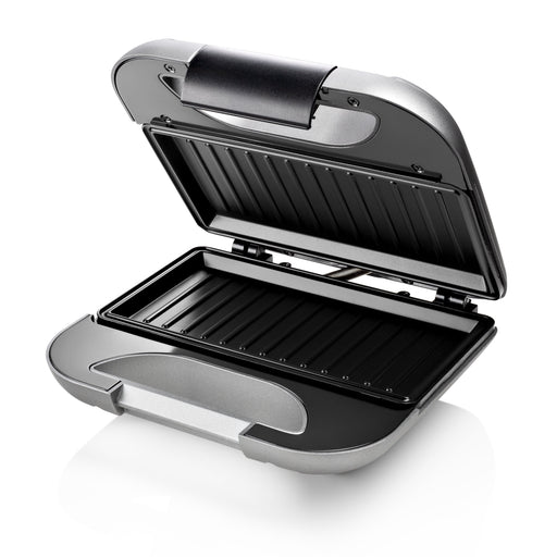 EAN 8713016082497 - Princess 127003 sandwichera 750 W Negro, Plata imagen 2