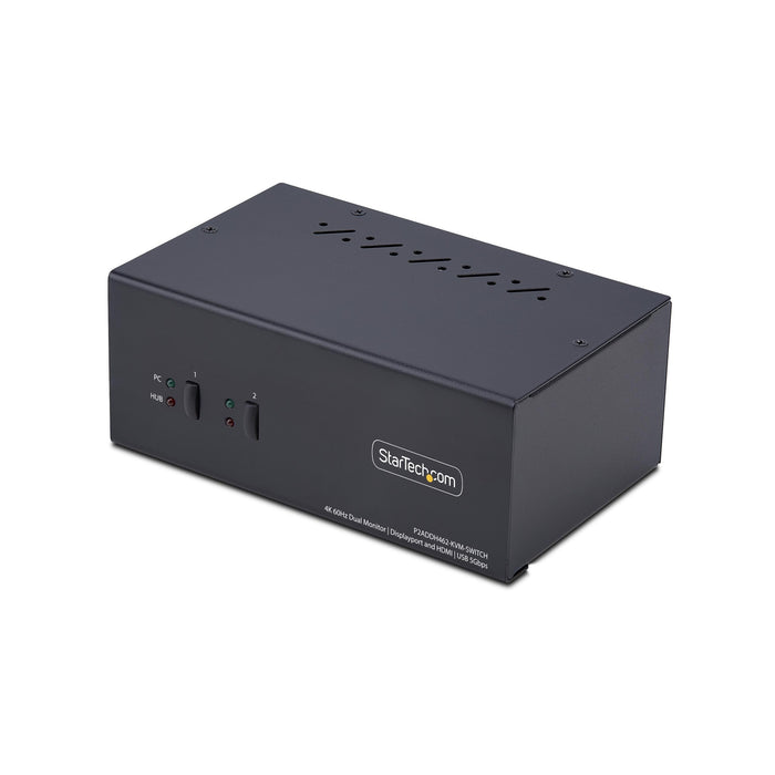 EAN 0065030909129 - StarTech.com P2ADDH462-KVM-SWITCH interruptor KVM Negro imagen 12