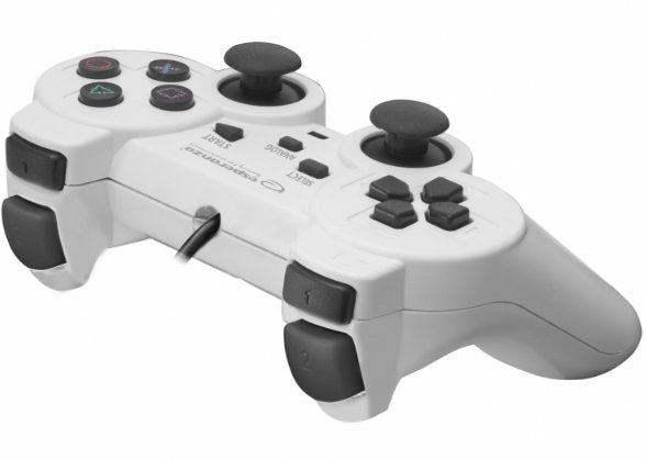 EAN 5901299947210 - Esperanza EGG107W mando y volante Negro, Blanco USB 2.0 Gamepad Analógico/Digital PC, Playstation 3 imagen 2