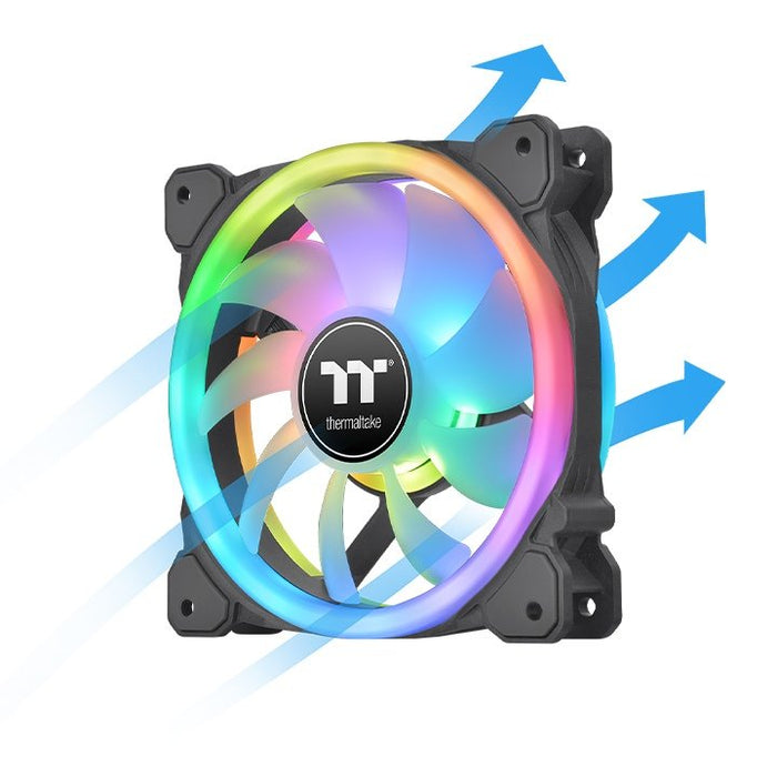 EAN 4713227534239 - Thermaltake SWAFAN 14 RGB Carcasa del ordenador Ventilador 14 cm Negro 3 pieza(s) imagen 2