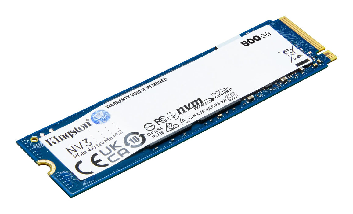 EAN 0740617344806 - Kingston Technology NV3 500 GB PCI Express 4.0 3D NAND imagen 1