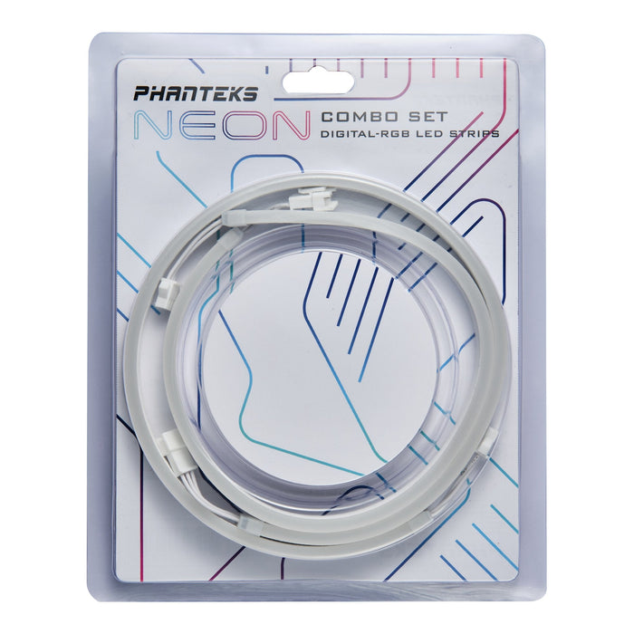 Phanteks Neon Digital Rgb Led Strip Combo Set [ 400m X 2 Pcs ] White