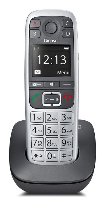 EAN 4250366848631 - Gigaset E560 teléfono Teléfono DECT Identificador de llamadas Negro, Plata imagen 2