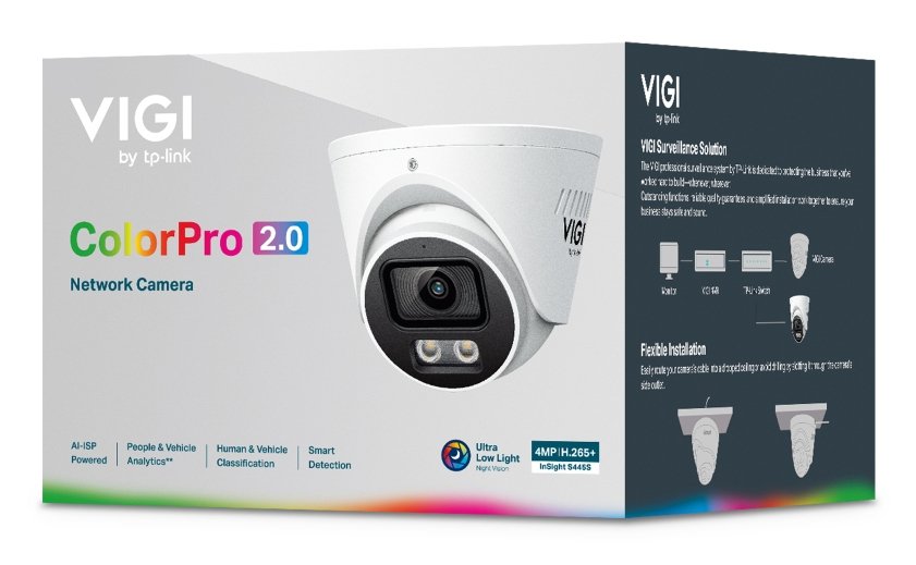 EAN 1210002608305 - TP-Link VIGI InSight S445S(2.8mm) Almohadilla Cámara de seguridad IP Exterior 2688 x 1520 Pixeles Techo/p imagen 5