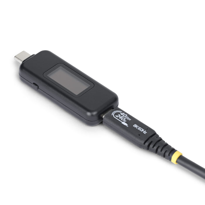 EAN 0065030904469 - StarTech.com USBC-PWRTESTER comprobador de suministro de energía Negro imagen 5