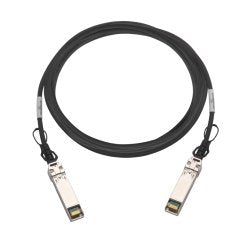 Cable Qnap Direct Attach Cab-Dac30m-Sfpp Negro, 3 Metros, Twinaxial Cab-Dac30m-Sfpp