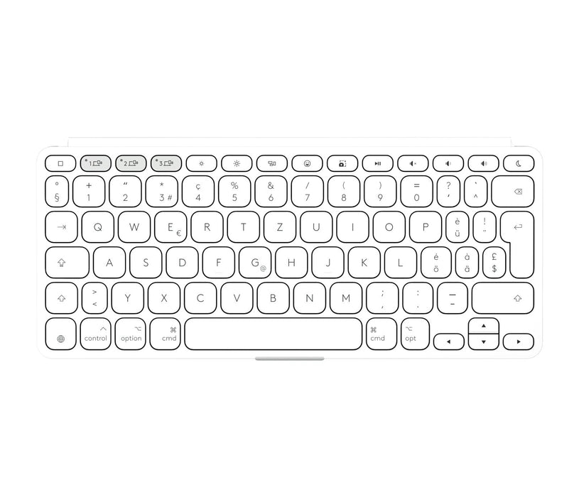 EAN 5099206125919 - Logitech 920-012965 teclado para móvil QWERTZ Alemán Bluetooth Blanco imagen 3