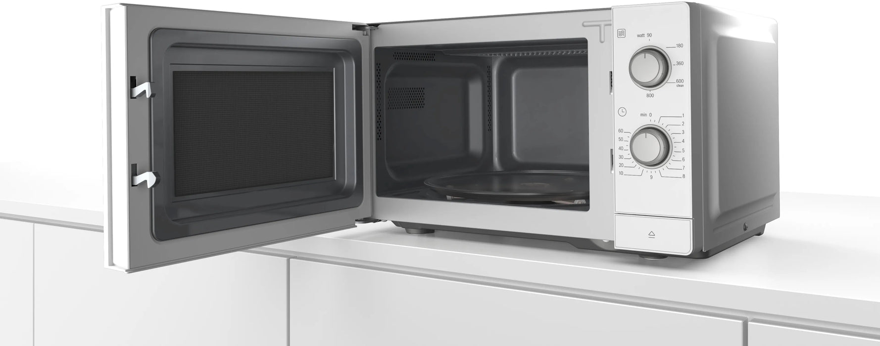 EAN 4242005296460 - Bosch Serie 2 FL020MW0 Blanco Solo microondas Encimera 20 L 800 W imagen 4