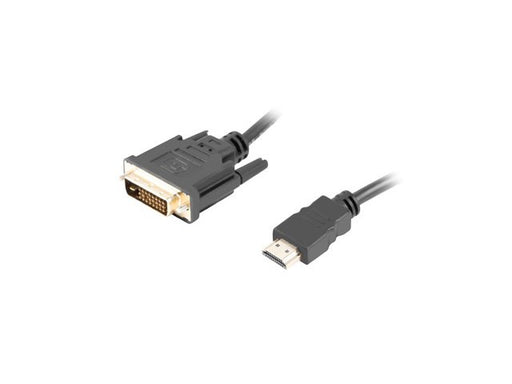 EAN 5901969421712 - Lanberg CA-HDDV-20CU-0030-BK adaptador de cable de vídeo 3 m HDMI tipo A (Estándar) DVI-D Negro imagen 2