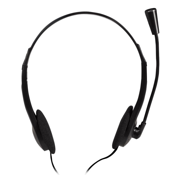 EAN 4052792061512 - LogiLink HS0052 auricular y casco Auriculares Alámbrico Diadema Oficina/Centro de llamadas Negro imagen 2