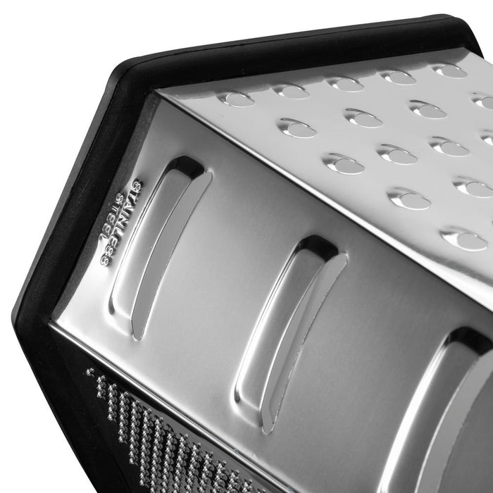 EAN 4260709010250 - Resto Kitchenware 95413 cortador de verduras en espiral o rallador manual Caja ralladora Negro, Acero ino imagen 5