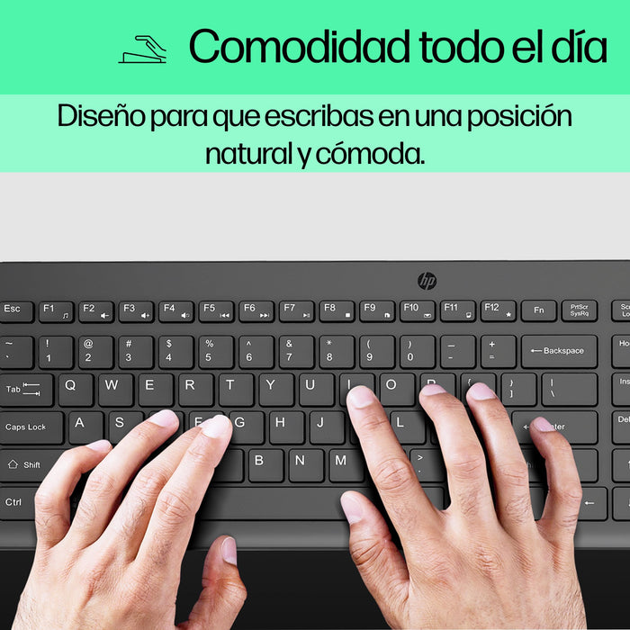 EAN 0196548244102 - HP 150 USB-A Wired Keyboard teclado Universal Negro imagen 9