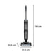 EAN 3221616130012 - Rowenta X-Clean 4 GZ5035 Aspiradora escoba Batería Seca y húmeda Espuma Sin bolsa 200 W Gris imagen 16