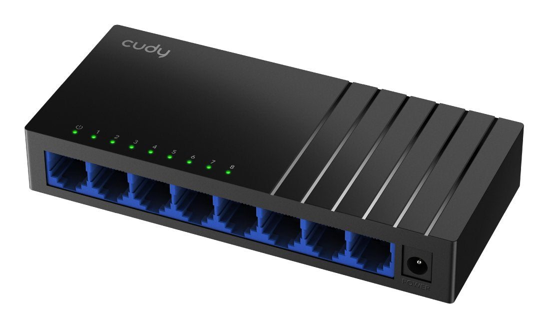 EAN 6971690790103 - Cudy GS108D switch No administrado Gigabit Ethernet (10/100/1000) Negro imagen 2
