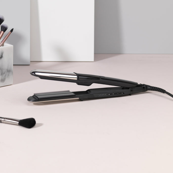 EAN 3030050153408 - BaByliss Steam Mist Styler Plancha de pelo Vapor Negro, Plata 67 W 2,5 m imagen 8