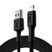 EAN 5903317229773 - Green Cell KABGC12 cable de conector Lightning 2 m Negro imagen 1