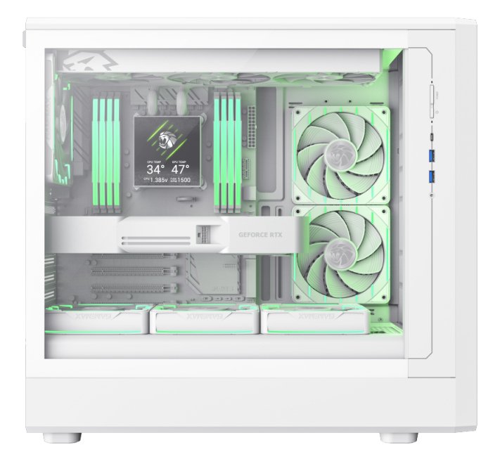 Caja Pc Gamemax  Case  Claw 460 Wh  Atx