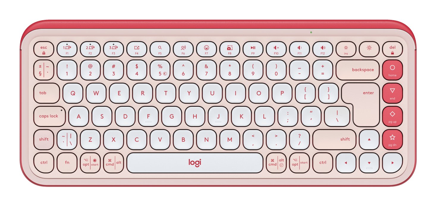 EAN 5099206127548 - Logitech 920-013073 teclado Universal Bluetooth QWERTY Internacional de EE.UU. Rosa imagen 1