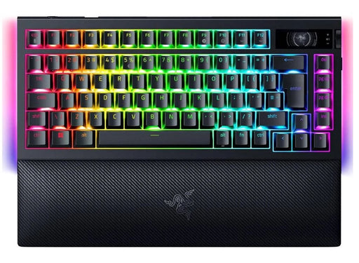 EAN 8887910073827 - Razer BlackWidow V4 Pro teclado Juego USB + RF Wireless + Bluetooth QWERTY Internacional de EE.UU. Negro imagen 1