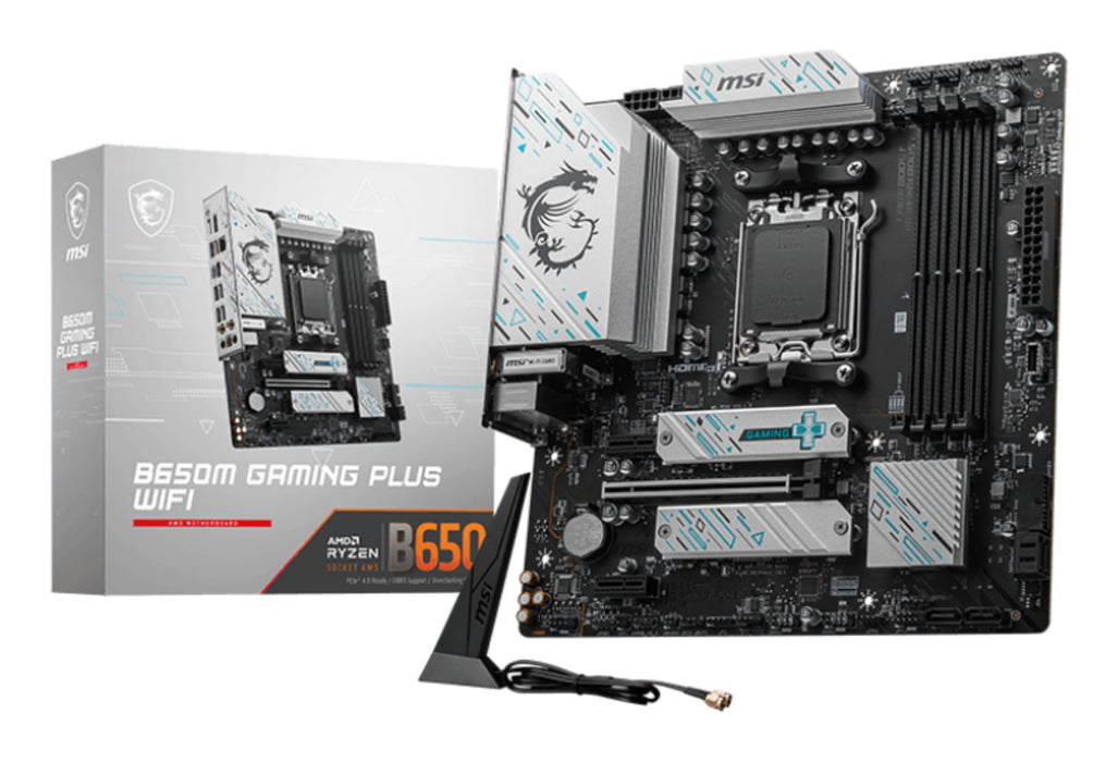 EAN 4711377180955 - MSI B650M GAMING PLUS WIFI placa base AMD B650 Zócalo AM5 micro ATX imagen 1